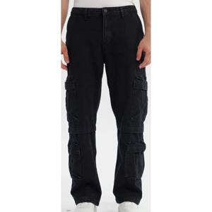Jeans Hombre Calce Recto Negro