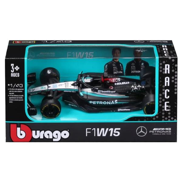 Auto Escala 1:43 Race Mercedes W15 George Russell 2024