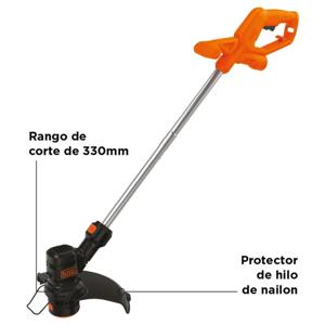 Orilladora 450W 2 en 1 Black+Decker BEST935-B2C
