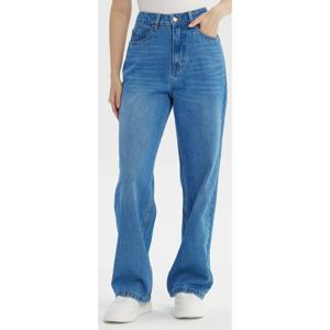 Jeans Calce Recto Mujer Azul