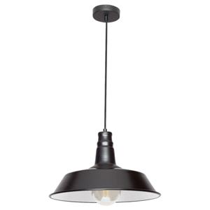 Lámpara de colgar 40 W E27 Isi negro