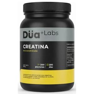 Creatina Monohidratada Düa Labs 1kg 200 Porciones Sin Sabor