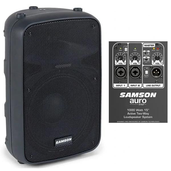 Caja Acústica Activa Samson AURO X15D - 500w
