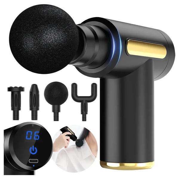 Masajeador Portátil Toben con Pantalla Digital para Músculos