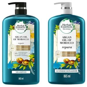 Shampoo Herbal Essences + Acondicionador Classic 865ml Argán