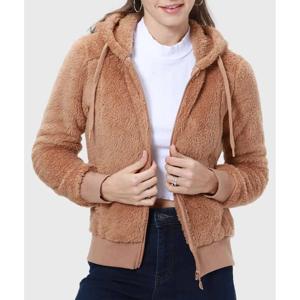 Polar Mujer Peludo Camel