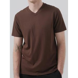 Polera Hombre Regular Café