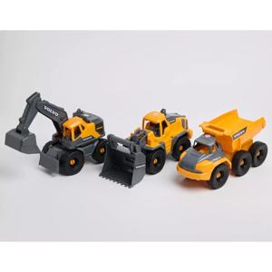 Set 3 Vehículos de Construcción Volvo