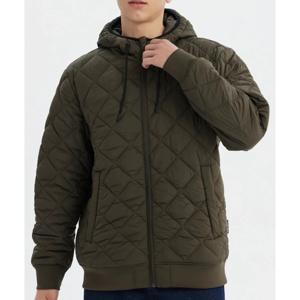 Parka Hombre Slim Verde Militar