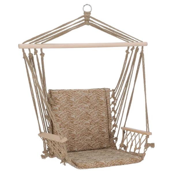 Hamaca tipo silla jacquard 100x50 cm