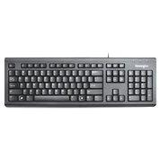 Teclado Alámbrico Resistente a Derrames Español - Negro