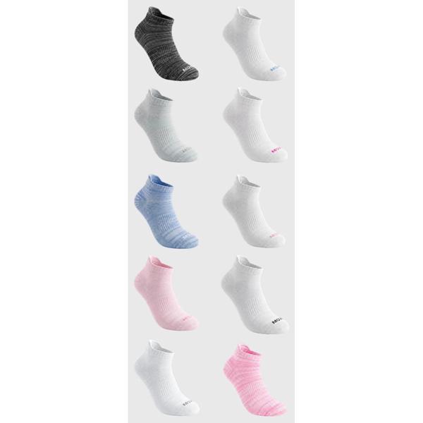 Calceta Deportiva Pack10 Mujer Rosado