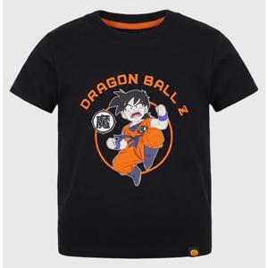 Polera Regular Dragon Niño Negro