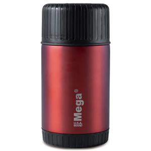 Termo Magnum Steel Comida Acero 0.75L Rojo Mega
