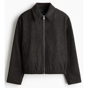 Chaqueta camisera afieltrada Regular Fit
