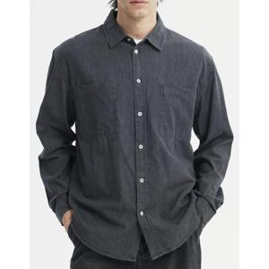 Camisa Hombre Denim Gris