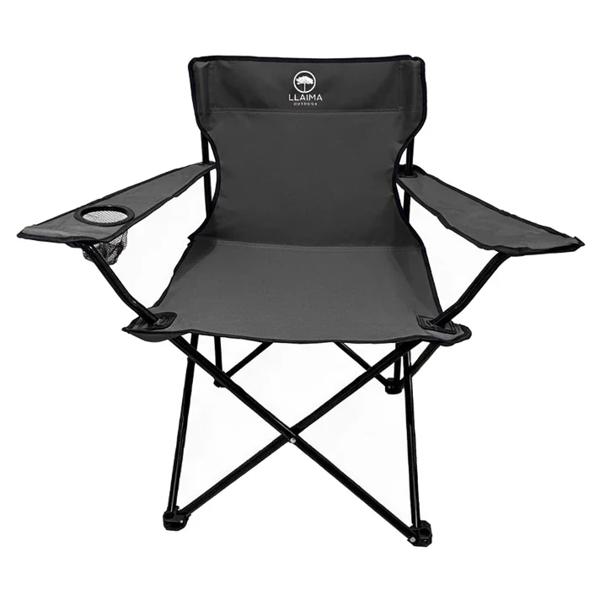 Silla Camping Outdoor Plegable Llaima Negra