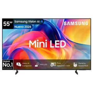 Smart TV Samsung 55" Mini LED M70H 4K Vision AI 2026