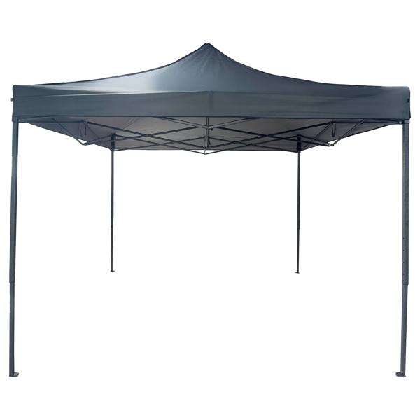 Toldo plegable gris 3x3m