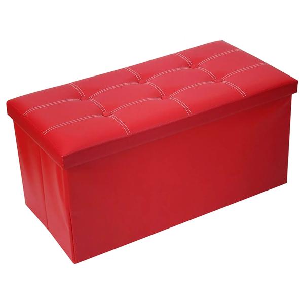 Baúl CDX716 rojo PVC 36x37x75 cm