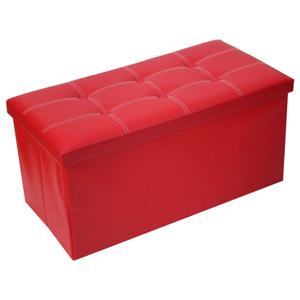 Baúl CDX716 rojo PVC 36x37x75 cm