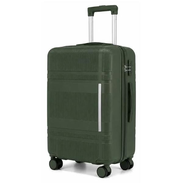 Maleta Mediana Premium 24 Pulgadas Verde Marksman