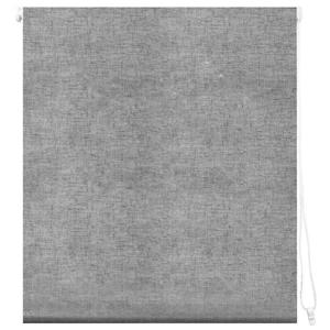 Cortina roller blackout 120x250 cm textura gris