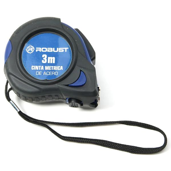 Cinta métrica 3 m acero Robust
