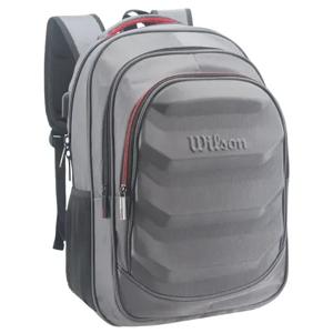 Mochila Porta Notebook Wilson Reforzada USB Urbana Ejecutiva Deportes Gym Gris