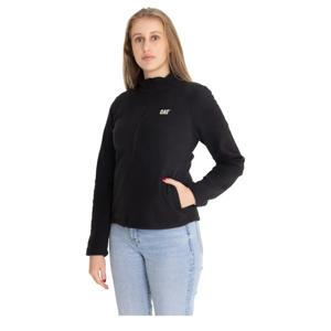 Polar Mujer Microfleece Full Zip Negro Cat