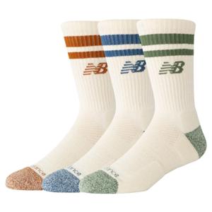 Pack 3 Calcetines Unisex New Balance Lifestyle Striped Crew Multicolor