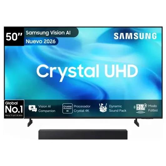 Samsung 50 Crystal UHD U8000H 4K + B-series Soundbar B400F