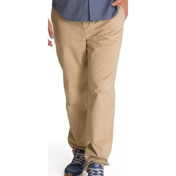 Pantalón Hombre Straight Chino Beige CAT