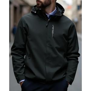 Chaqueta Impermeable Cortaviento Transpirable Hombre