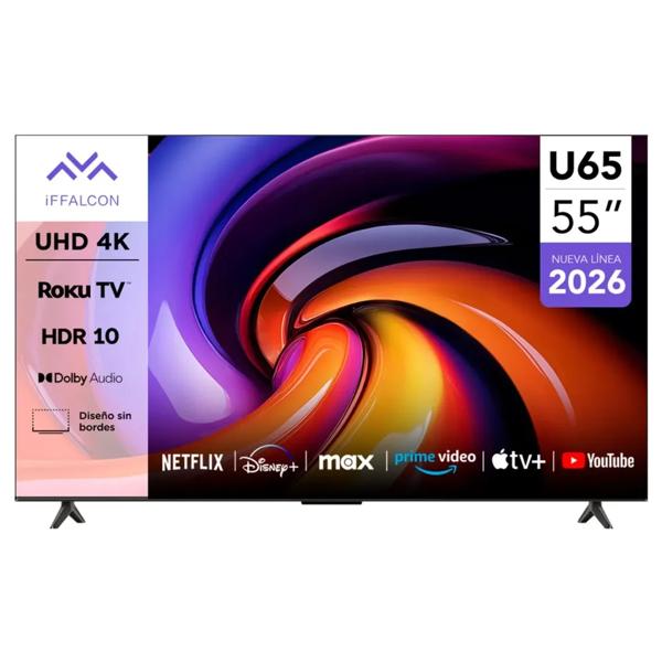 Smart TV iFFALCON Roku TV 55" UHD U65AR