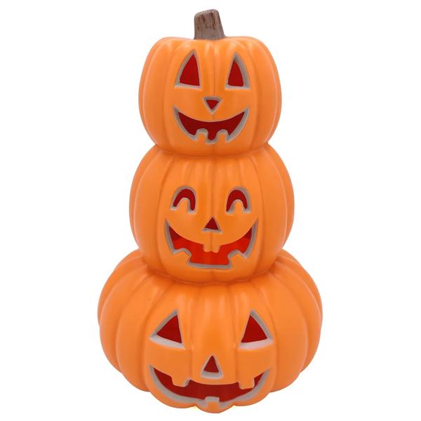 Calabaza triple decorativa naranjo