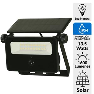 Reflector Solar 13.5 W IP54 1600 lm Luz Neutro