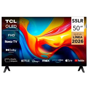 QLED Smart TV 50'' FHD Roku TV S5LR