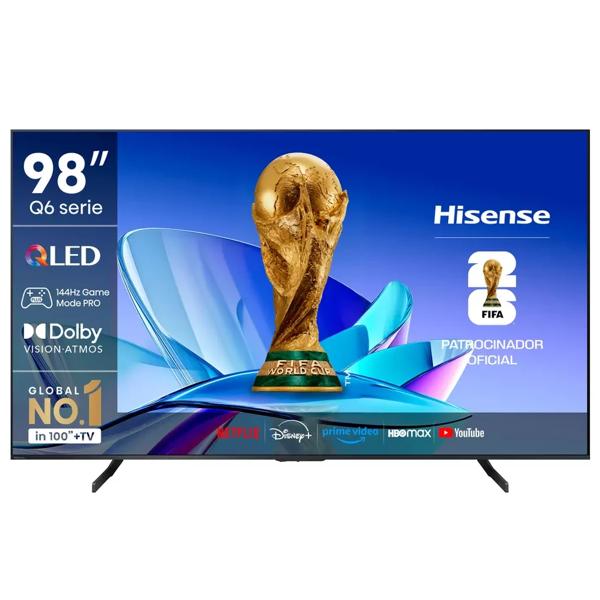 QLED Smart TV 98'' 4K UHD Hisense 98Q6QG