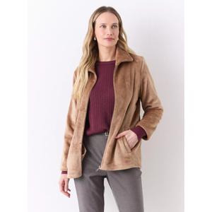 Chaqueta Tejido Afelpado Suave