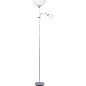 Lámpara de Pie 173 cm 2 Luces 60 W