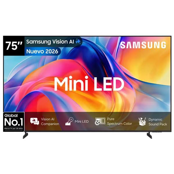 Mini LED Smart TV 75'' 4K UHD Vision AI M75H 2026 con Control por Voz
