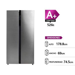 Refrigerador MIDEA COOL CARE PLUS Side by Side, No Frost